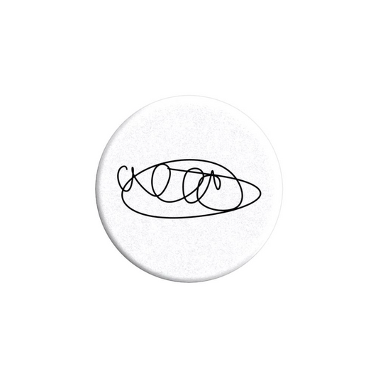 Alec PopSockets® PopGrip - White (PRE-ORDER)