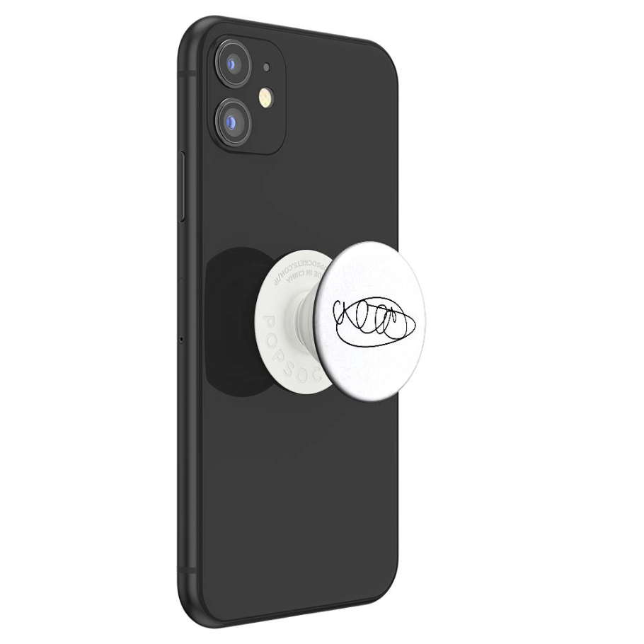 Alec PopSockets® PopGrip - White (PRE-ORDER)