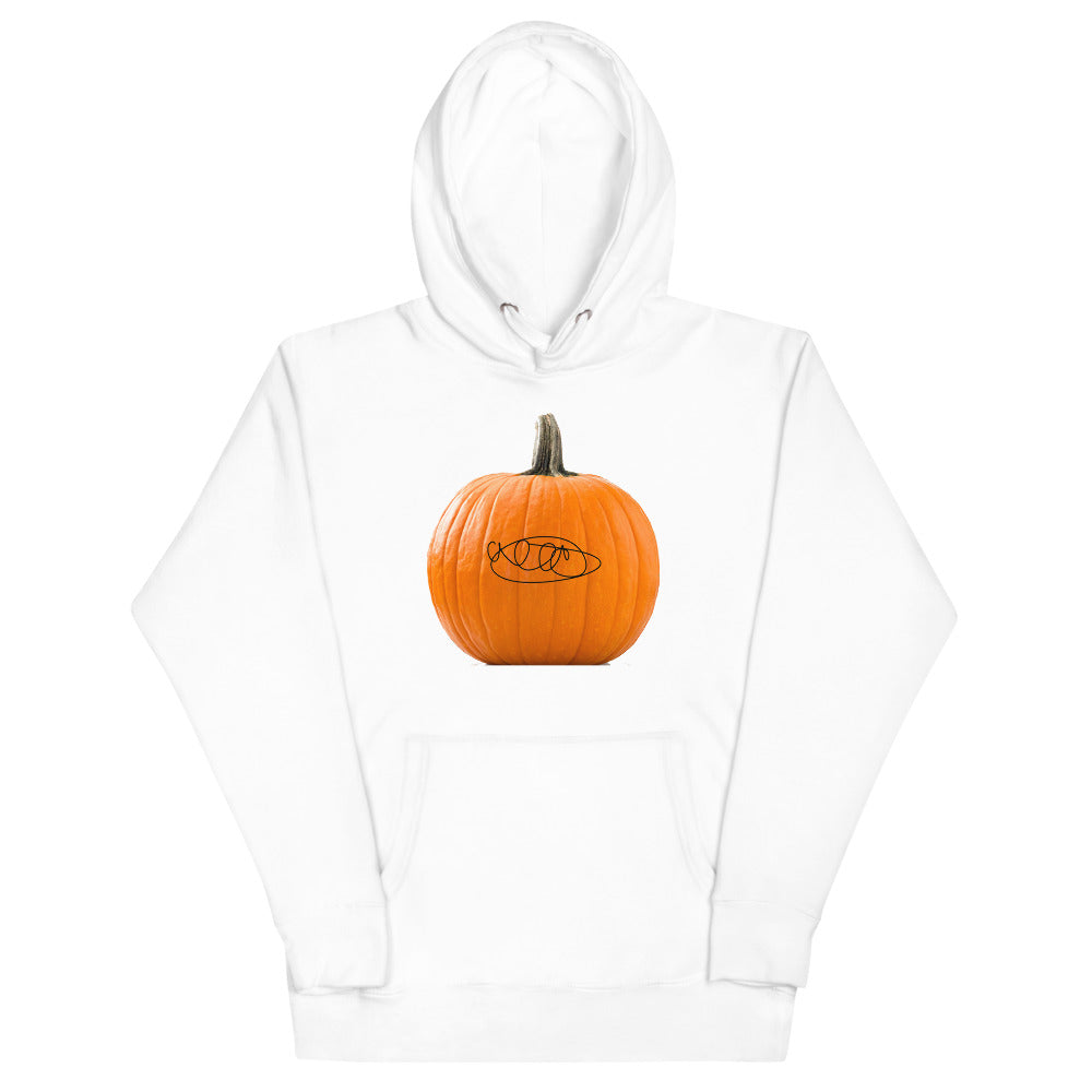 Pumpkin Hoodie - White